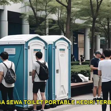 jasa sewa toilet portable kediri terbaik
